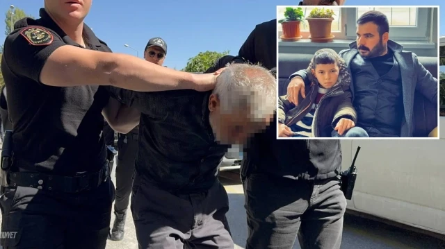 Konya'da baba ve oğlunu öldüren saldırgan ile 5 yakını adliyeye sevk edildi