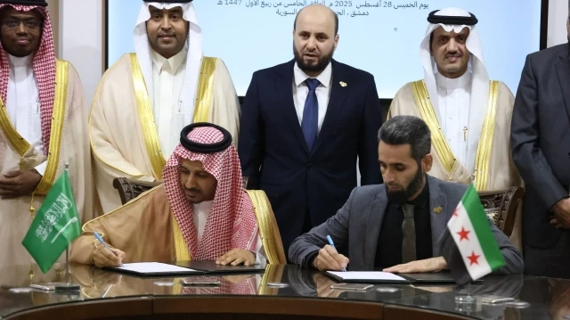 سوريا والسعودية توقعان اتفاقية و6 مذكرات في قطاعات الطاقة