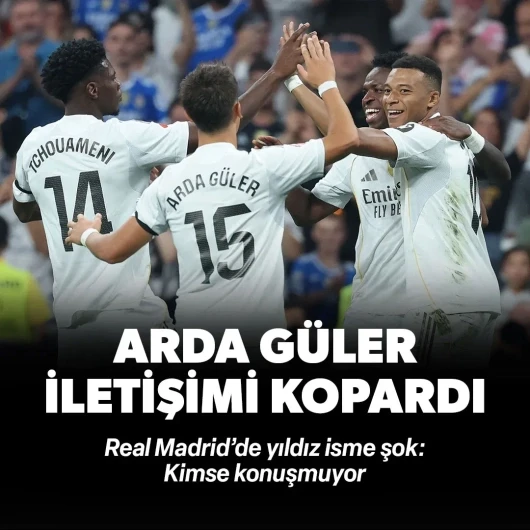 Arda Güler iletişimi kopardı! Real Madrid'de yıldız isme büyük şok