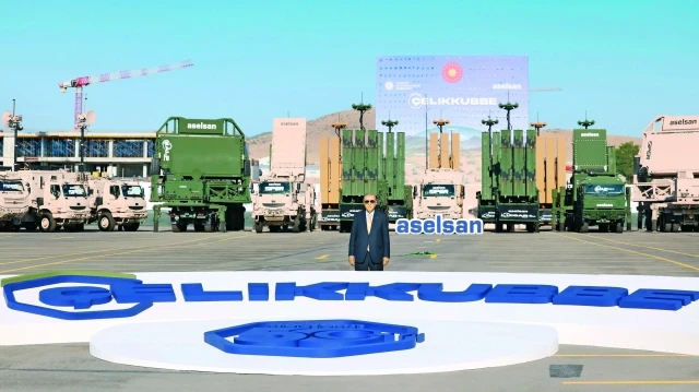 Cumhurbaşkanı Tayyip Erdoğan, Çelik Kubbe’nin envantere girdiğini açıkladı.