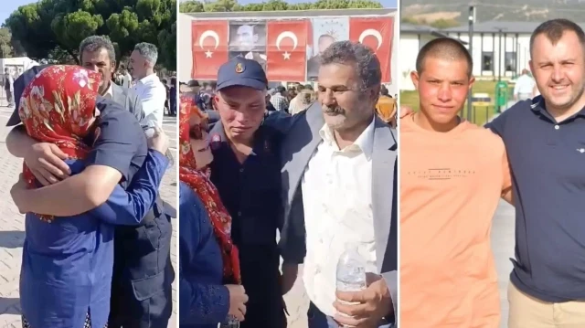 Türkiye’yi duygulandıran asker İbrahim Çetin yemin etti: Törende duygusal anlar yaşandı. Ezine Belediye Başkanı Güray Yüksel de Çetin'i yalnız bırakmadı.