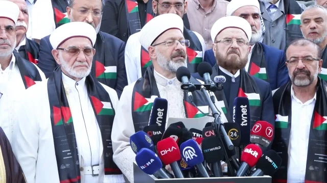 Le président de la Direction des affaires religieuses turc (Diyanet), Ali Erbaş.