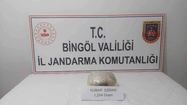 Ele geçirilen uyuşturucu.