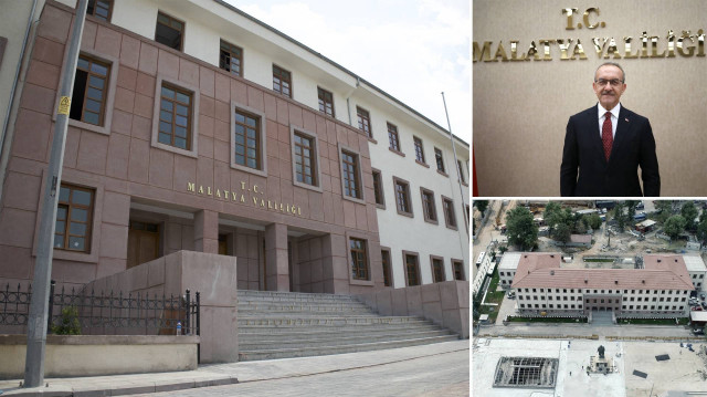 Kahramanmaraş merkezli 6 Şubat 2023'teki depremlerde hasar gören ve yıkılan Malatya Valiliği binası aslına uygun olarak yeniden inşa edildi.