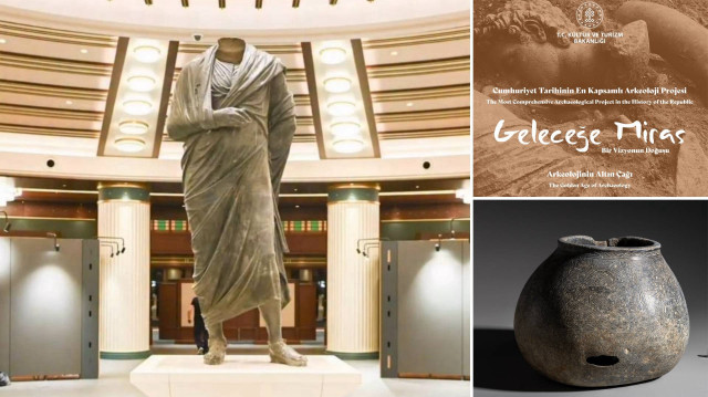 Cumhurbaşkanlığı Külliyesi, aynı gün “Arkeolojinin Altın Çağı” sergisi ile arkeolojik mirasın en nadide örneklerini ağırlayacak. Evine dönen Marcus Aurelius da serginin en dikkat çekici konuğu olacak.