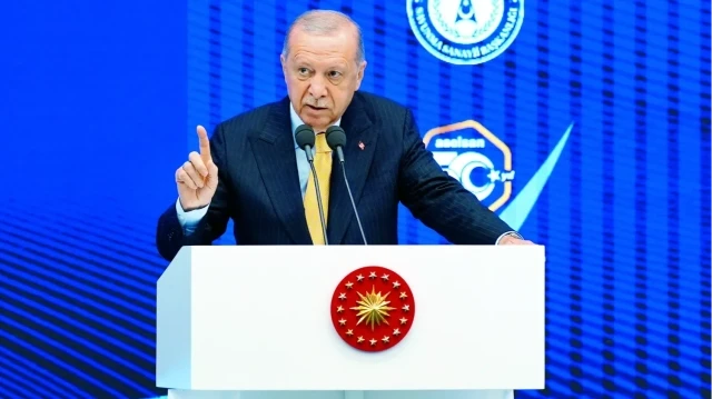 Cumhurbaşkanı Recep Tayyip Erdoğan.