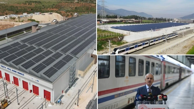Ulaştırma ve Altyapı Bakanı Abdulkadir Uraloğlu, TCDD’nin Güneş Enerji Santrallerini devreye alarak kendi enerjisini üretmeye başladığını bildirdi.