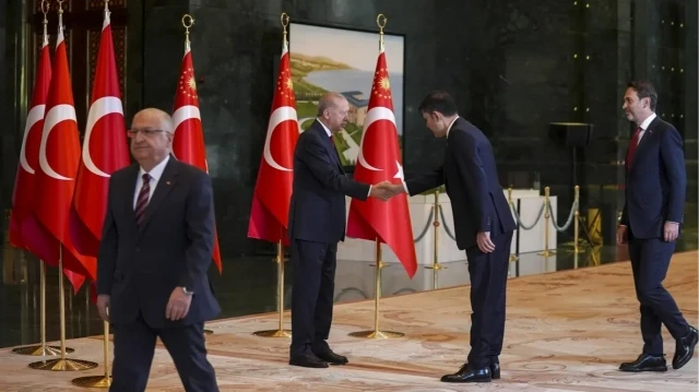 الرئيس أردوغان يحتفي بعيد النصر