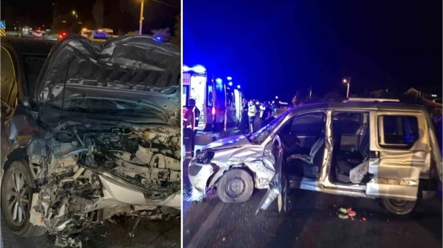 Afyonkarahisar'da otomobiller çarpıştı: Bir kişi öldü, 2 kişi yaralandı