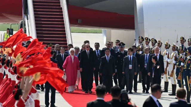 أردوغان يصل الصين للمشاركة في قمة شنغهاي