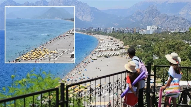 Kentte hava sıcaklığı 33, nem oranı yüzde 68, deniz suyu sıcaklığı ise 30 derece ölçüldü.