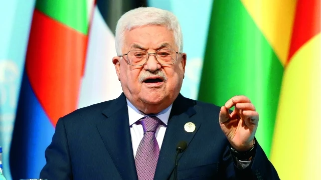 Mahmud Abbas.