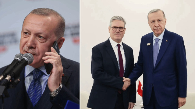 Cumhurbaşkanı Erdoğan, İngiltere Başbakanı Starmer ile telefonda görüştü.