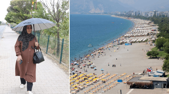 Bugün 12 kentte sıcaklık ilçelere göre 40-45 derece aralığında seyretti.