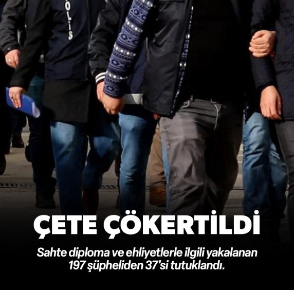 16 ilde eş zamanlı operasyon