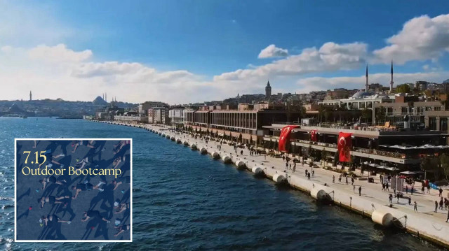 Galataport İstanbul'da sağlıklı yaşam günleri başlıyor.