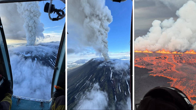 Rusya'da 8'lik deprem sonrası yanardağlar uyandı