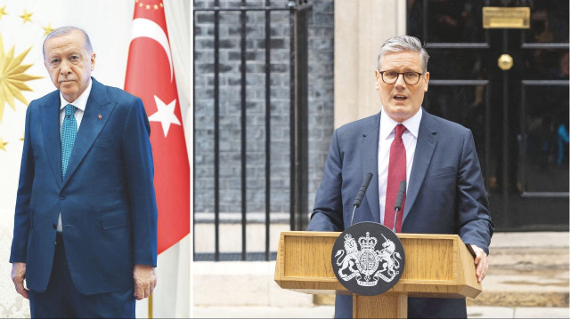 Cumhurbaşkanı Recep Tayyip Erdoğan, İngiltere Başbakanı Keir Starmer ile telefon görüşmesi gerçekleştirdi.