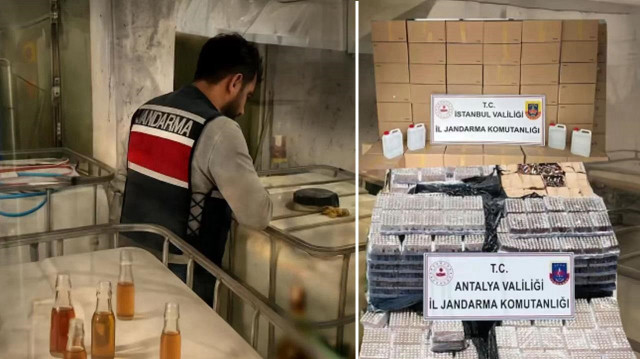 Jandarma ekiplerinin, yasa dışı alkol üretim yapılan noktalara yönelik istihbarat destekli çalışmalarıyla 121 şüpheli yakalandı. 
