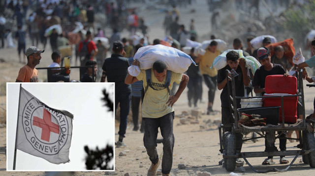 Uluslararası Kızılhaç Komitesi, İsrail'in açlığa maruz bıraktığı Gazze'de insani yardım çalışmalarını gerçekleştirebilmek için çağrıda bulundu