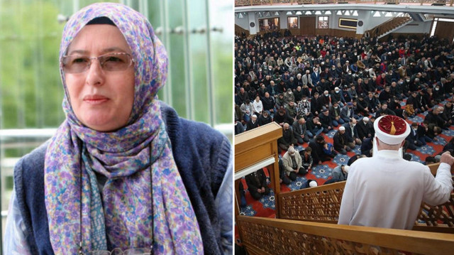 Yazar Berrin Sönmez, cuma hutbesinde yer alan sözlere tepki olarak başını açacağını söyledi.