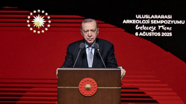 Erdoğan'dan Beştepe Millet Kütüphanesi'nde düzenlenecek Uluslararası Arkeoloji Sempozyumu'nda önemli açıklamalar
