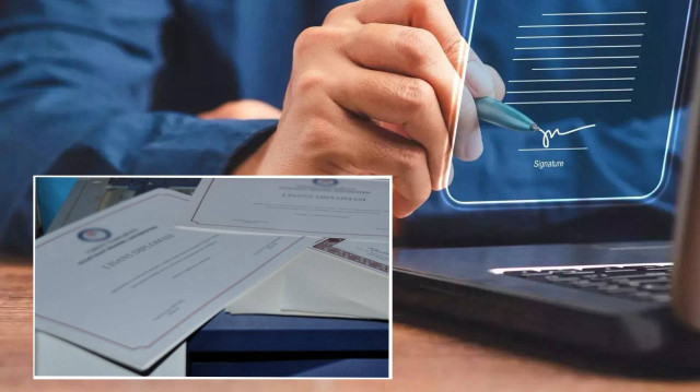 İlgili kurumların yöneticilerinden bazılarının e-İmzalarını kopyalayarak, çalarak sahte diploma, sahte ehliyet üreten, çıkaran suç çetesine ilişkin operasyonlar düzenlenmişti.