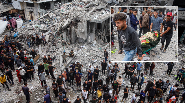 İsrail'in Gazze'ye saldırılarında can kaybı son 24 saatte 100 artarak 61 bin 258'e çıktı.