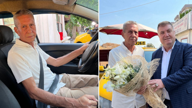 Disiplini ve kural hassasiyetiyle genç sürücülere ders veren 45 yıllık taksi şoförü Hüseyin Özden