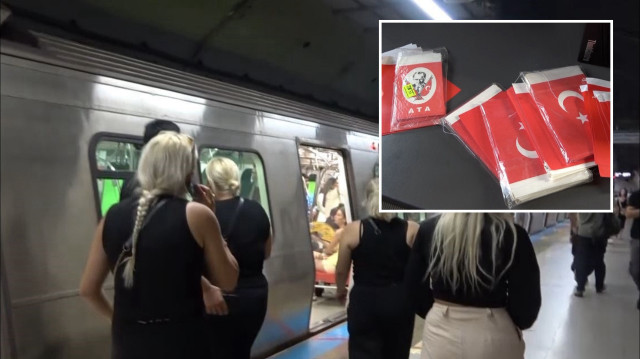 Taksim’de Türk Bayraklı duygu sömürüsüne polis engeli