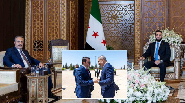Bakan Fidan Şam'da.