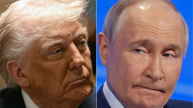 Le président américain Donald Trump et le président russe Vladimir Poutine.