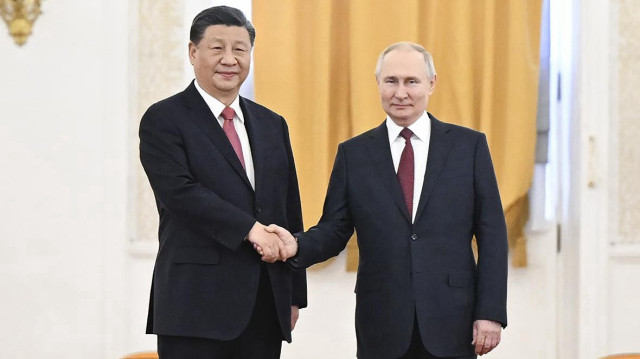 Си Цзиньпин и Владимир Путин.