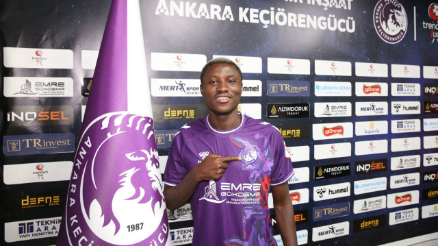 Trendyol 1. Lig ekiplerinden Emre Gökdemir İnşaat Ankara Keçiörengücü, Bodrum FK'den Haqi Osman'ı sezon sonuna kadar kiralık olarak kadrosuna kattı.