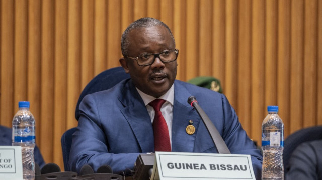 Le président de la Guinée-Bissau, Umaro Sissoco Embalo.