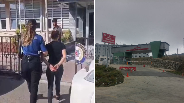 Samsun Adliyesine sevk edilen S.K., tutuklanarak Samsun T Tipi Kapalı Cezaevine teslim edildi.