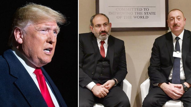 ABD Başkanı Trump, bugün Beyaz Saray'da Aliyev ile Paşinyan'ı ağırlayacağını belirtti. 