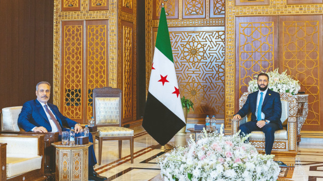 Hakan Fidan, dün Şam’a sürpriz bir ziyaret gerçekleştirdi.