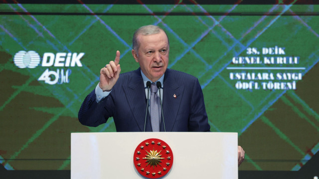Cumhurbaşkanı Recep Tayyip Erdoğan.