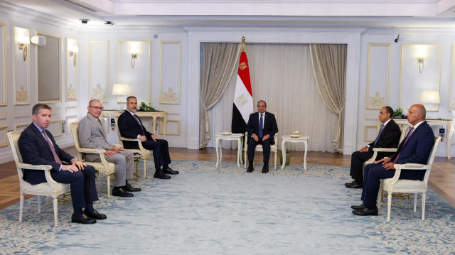 Dışişleri Bakanı Fidan, Mısır Cumhurbaşkanı Abdülfettah es-Sisi ile görüştü