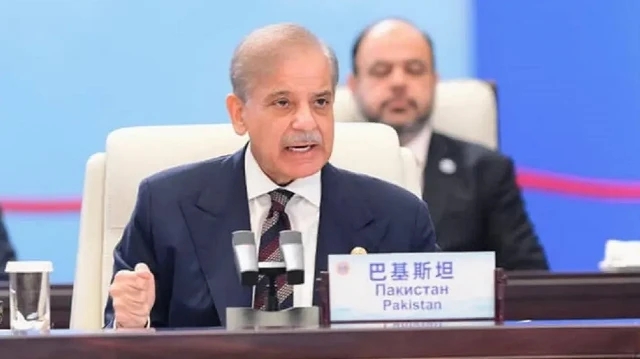 Pakistan's Prime Minister Shehbaz Sharif