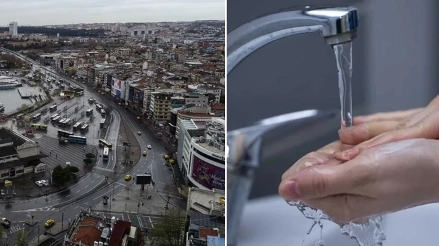 15 saatlik su kesintisinden birçok mahalle etkilenecek.