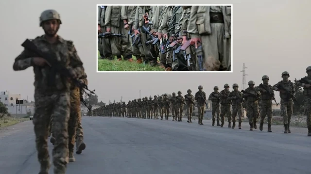 Suriye ordusu PKK/YPG'li teröristlere ağır silahlarla karşılık vererek püskürttü.