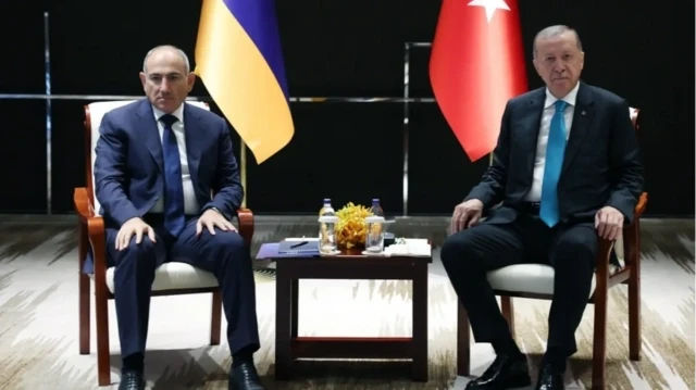 Пашинян и Эрдоган.