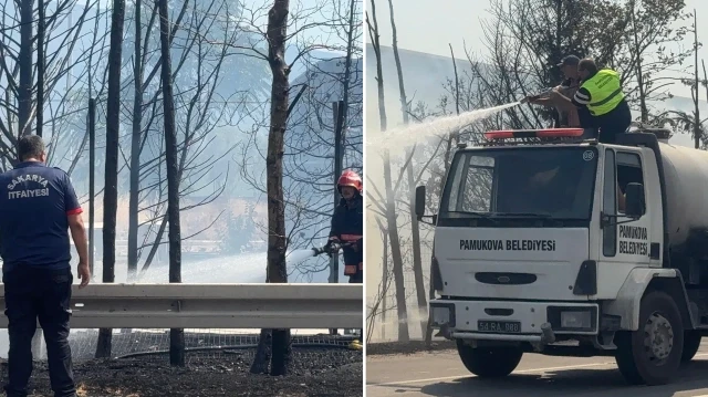 Yangının çıkış nedeninin belirlenmesi için soruşturma başlatıldı. 
