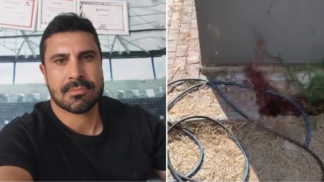 Hortumun kopması sonucu metrelerce yükseklikten beton zemine düşen Alperen Coşar kurtarılamadı.