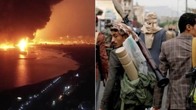 Husiler İsraille mücadeleyi sürdürüyor.