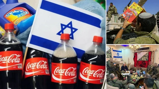 Coca-Cola, geçmişten bugüne İsrail ordusunun en büyük destekçilerinden biri.
