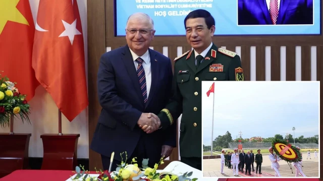 Güler, görüşme sonrası Hanoi Büyükelçiliğini ziyaret ederek çalışmalarla ilgili bilgi aldı.