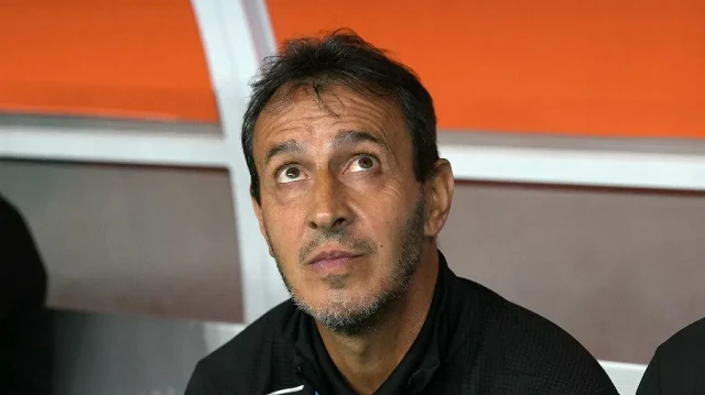 L'entraîneur argentin du Venezuela, Fernando Batista,  le 5 juillet 2024. 